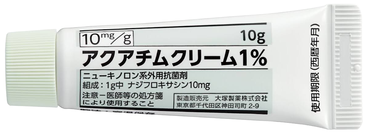 アクアチムクリーム（ナジフロキサシン）
